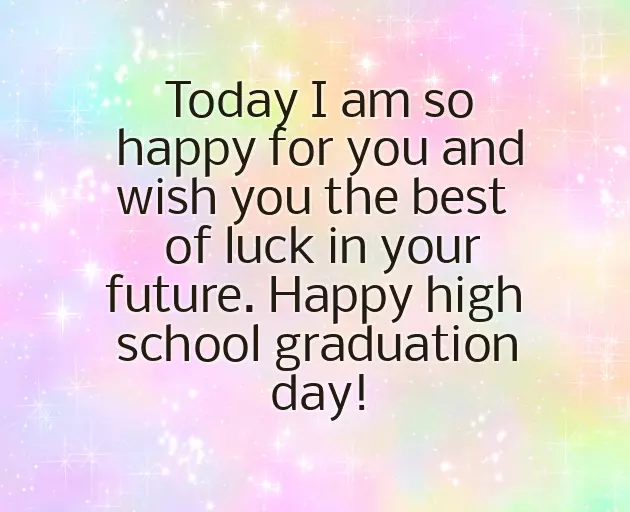 Congratulations Wishes For High School Graduation
