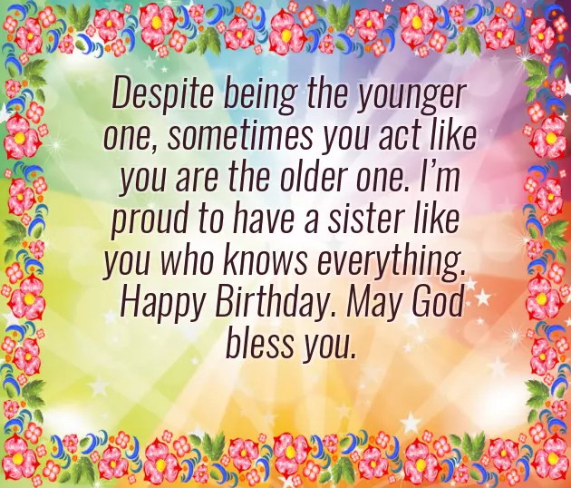 Happy Birthday From Sister To Brother Happy Birthday From Sister To Brother