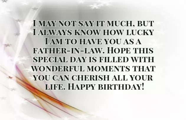 Father In Law Bday Wishes Father In Law Bday Wishes