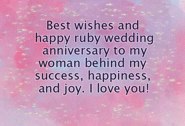 40Th Anniversary Wishes To Mom And Dad