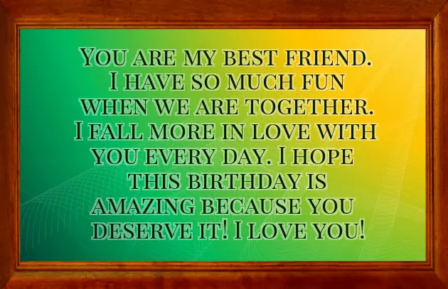 Birthday Letter For Someone Special