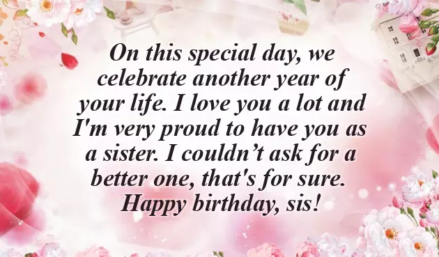 Birthday Greetings For Sister By Heart Birthday Greetings For Sister By Heart