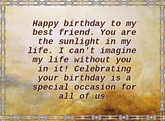 Birthday Wishes For Best Friend Girl Far Away Birthday Wishes For Best Friend Girl Far Away