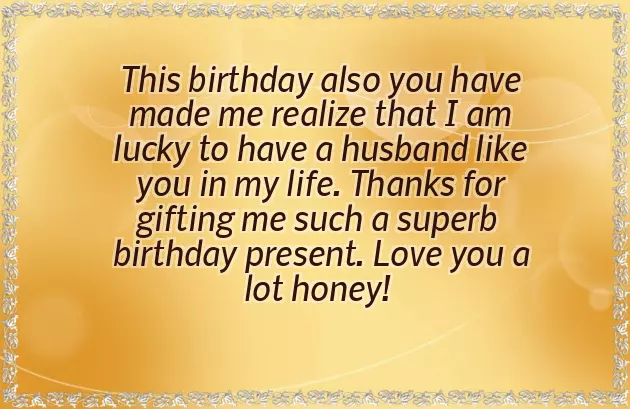 Hubby Birthday Thought Hubby Birthday Thought