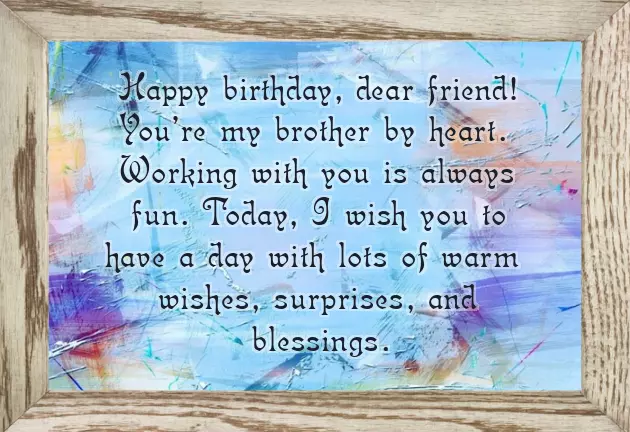 Happy Birthday Male Coworker