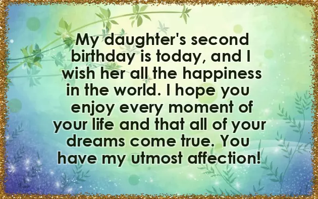 Second Birthday Quotes For Baby Girl Second Birthday Quotes For Baby Girl