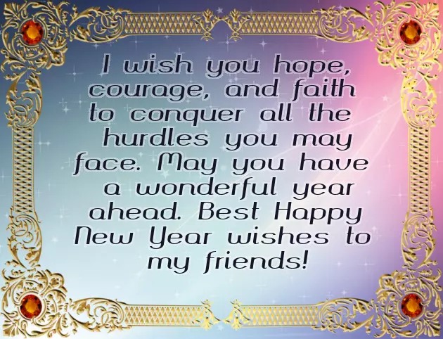 Happy New Year Wishes For Bestie Happy New Year Wishes For Bestie