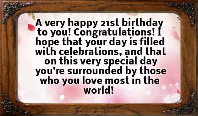 Happy 21 Birthday Girl Happy 21 Birthday Girl