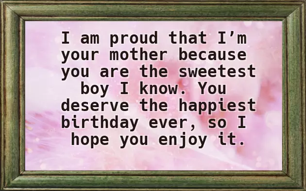 Birthday Wishes For A Small Kid