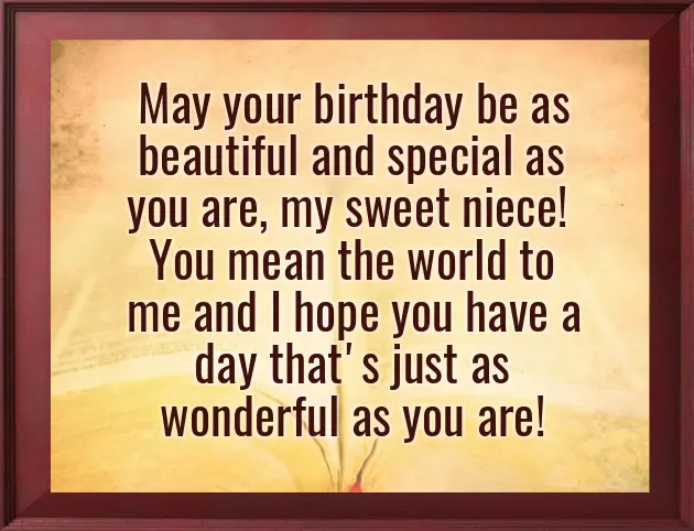 Birthday To My Niece