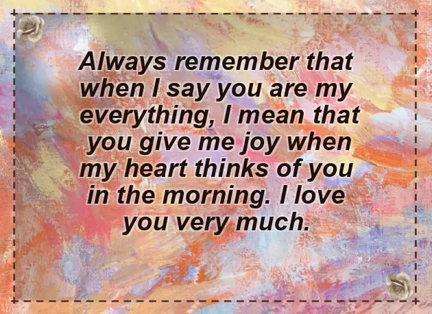 Good Morning Message For My Darling Wife