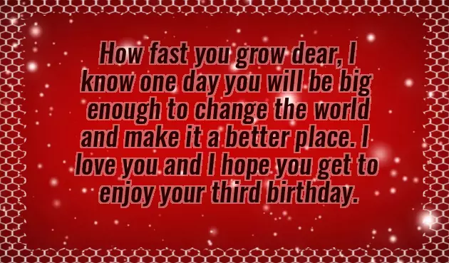 Happy Birthday Wishes For 3 Year Old Baby Boy Happy Birthday Wishes For 3 Year Old Baby Boy