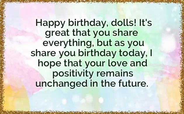 Twins Brother And Sister Birthday Wishes Twins Brother And Sister Birthday Wishes