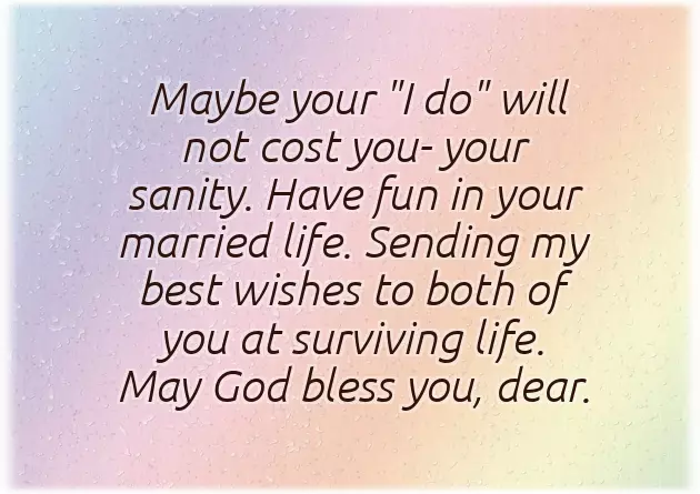 Newly Married Wishes For Friend