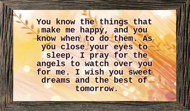 Sweet Good Night For Him Sweet Good Night For Him