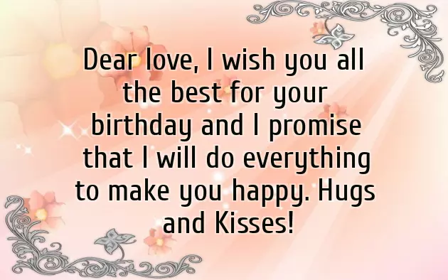 Happy Birthday Text For My Girlfriend