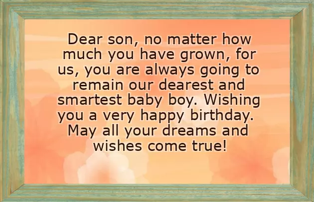 Best Quotes For Birthday Wishes To Son Best Quotes For Birthday Wishes To Son
