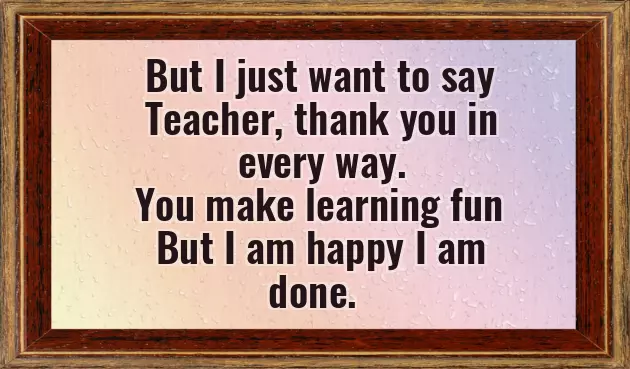 Christmas Poems For Teachers