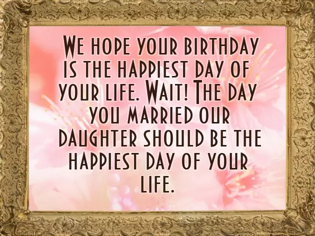 Message For Son In Law Message For Son In Law