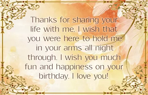 A Birthday Wish For Boyfriend