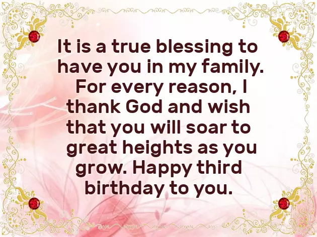 Birthday Wishes In 3 Words