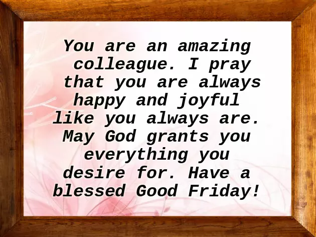 Good Friday Easter Wishes