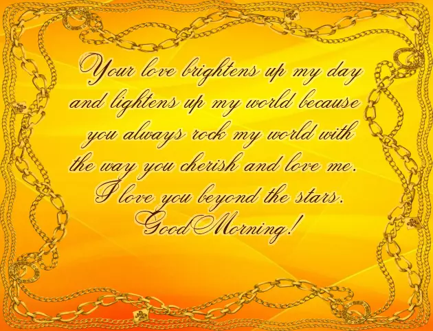 Sweet Good Morning Message To Your Wife