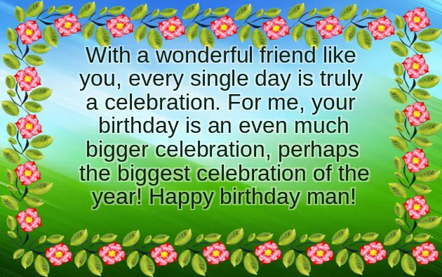 Happy Birthday Quotes For Men