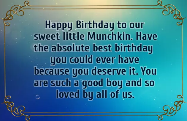 Quotes For Birthday Wishes For Baby Boy