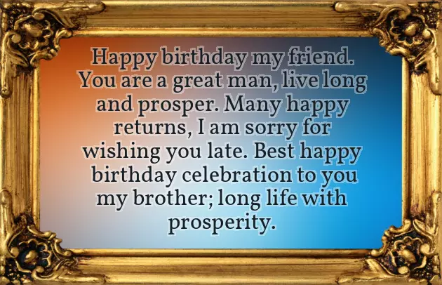 Wish You Many More Successful Years Ahead