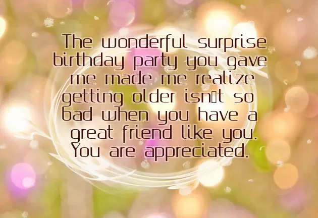 Thanking For Birthday Celebration Thanking For Birthday Celebration