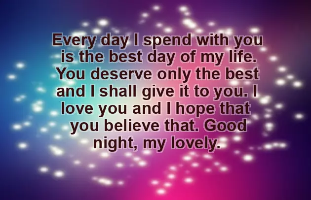 Sweet Goodnight Wish