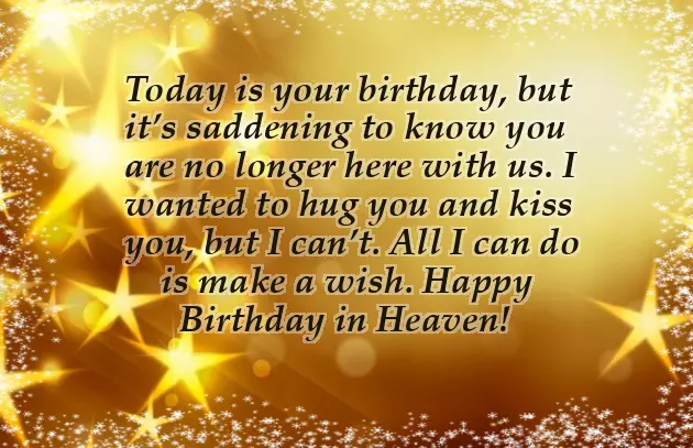 Birthday Greetings For A Brother In Heaven
