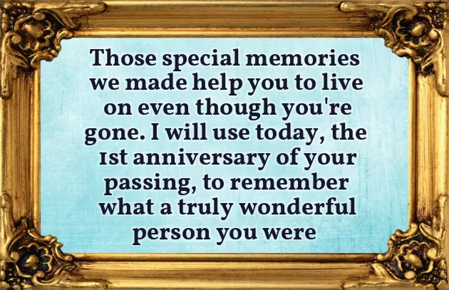 Death Anniversary Greetings