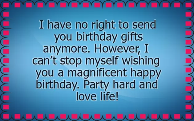 Birthday Wishes To Break Up Girlfriend