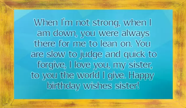 Wish Happy Birthday For Sister Wish Happy Birthday For Sister
