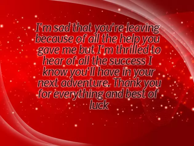 Congratulations To Coworker On Promotion