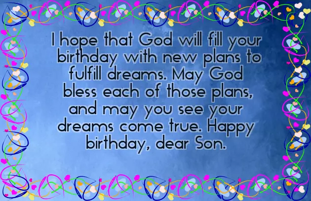 Happy Birthday Son Gif
