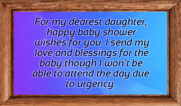 Baby Shower Wishes For Mom