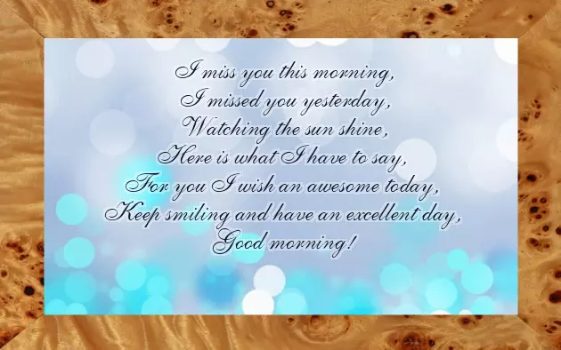 Good Morning Love Poems For Wife Good Morning Love Poems For Wife