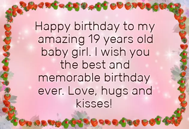 Daughter 19Th Birthday Quotes Daughter 19Th Birthday Quotes
