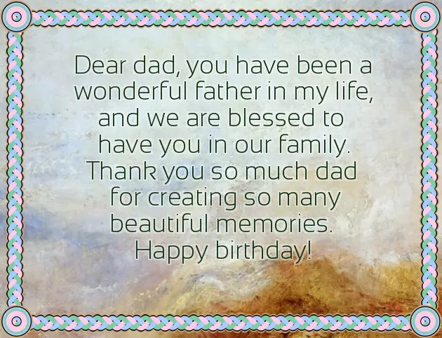 Birthday Wishes Father In Heaven