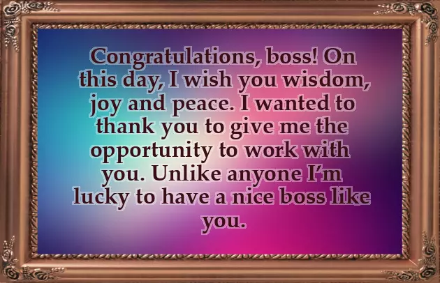 Funny Birthday Wishes For Your Boss