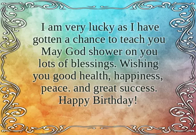 Happy Birthday Wishing You Good Health