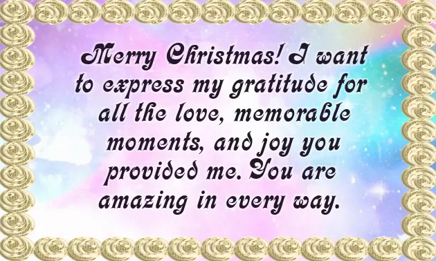 Christmas Wishes For My Girlfriend