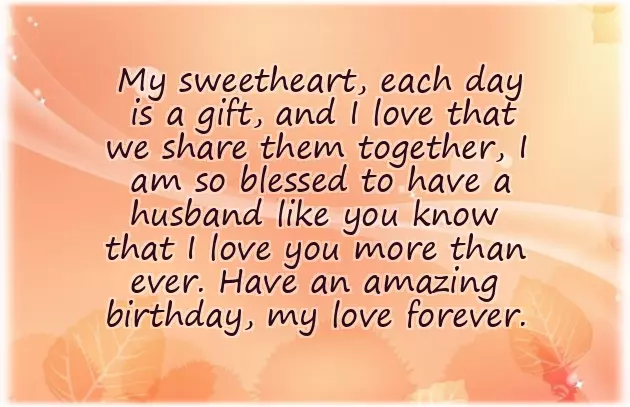 Husband Bday Msg Husband Bday Msg