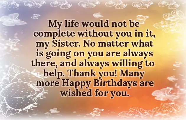 Wishes For My Sister Wishes For My Sister