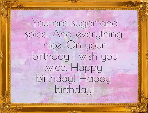 Simple Bday Greetings