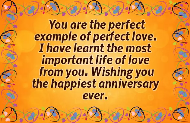 Father Mother Wedding Anniversary Wishes