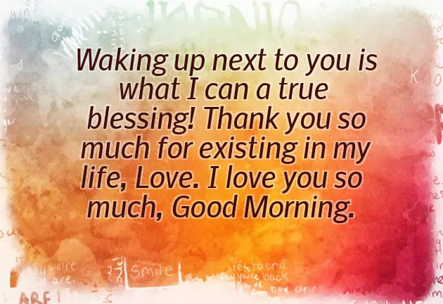 Sweet Good Morning Message For Him